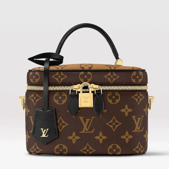 Authentic Louis Vuitton LV Monogram Vanity PM Reverse Canvas M45165 - Picture 2 of 16